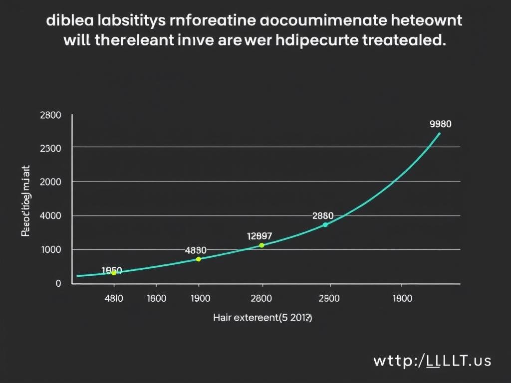 Clinical study results showing hair density improvements with LLLT Helmet