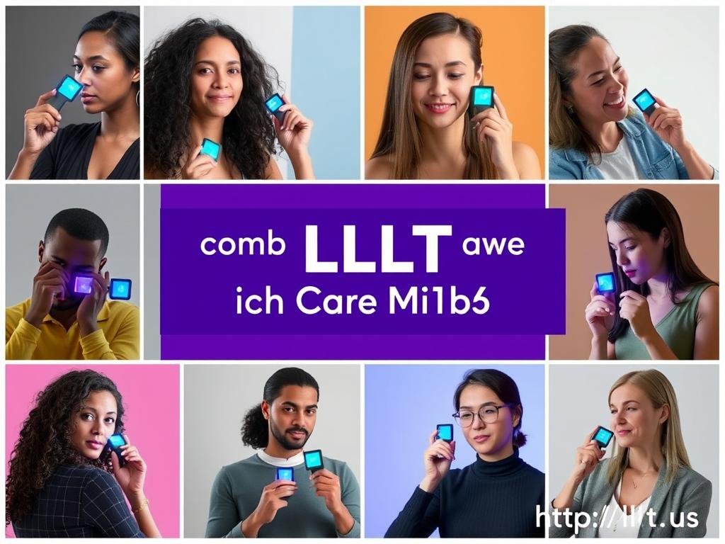 Different people benefiting from LLLT Comb therapy