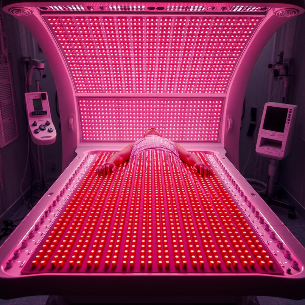 Full-body LLLT bed system Full-body LLLT bed system
