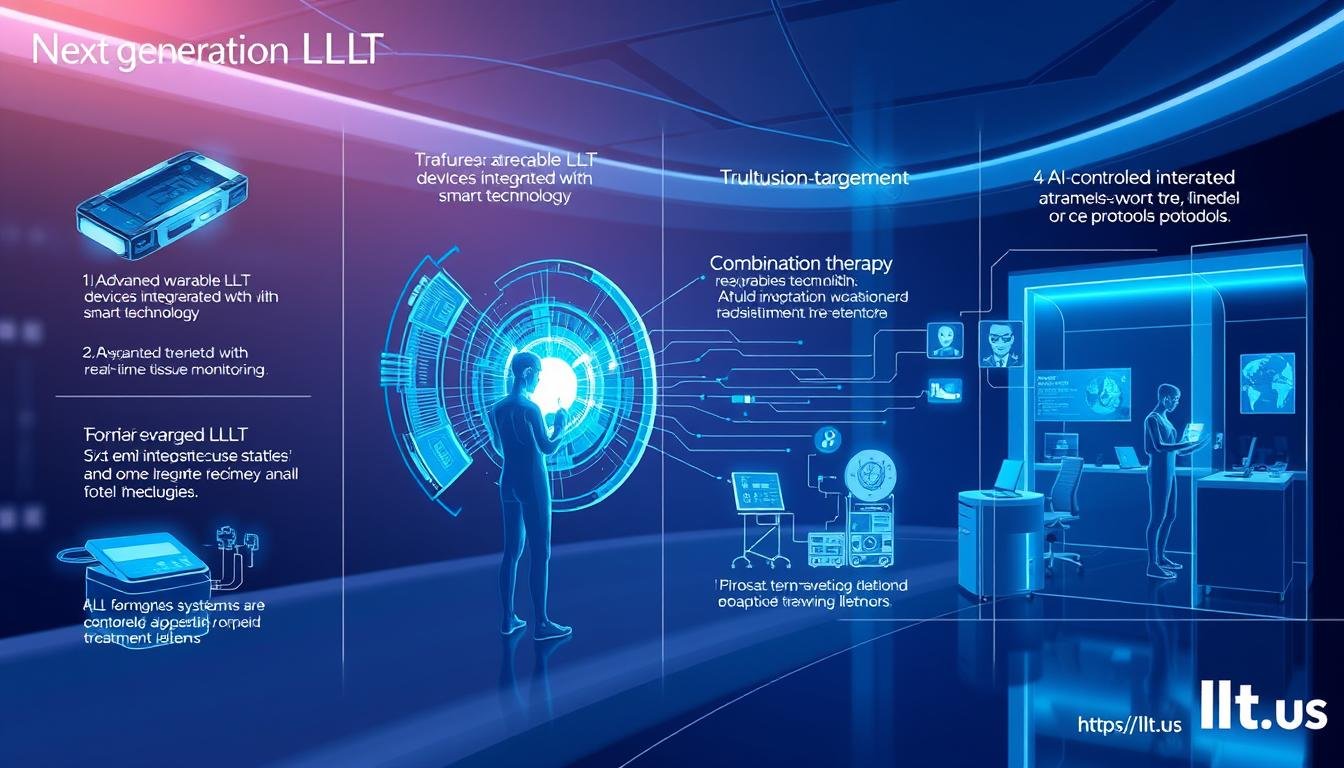 Future innovations in LLLT technology showing advanced applications