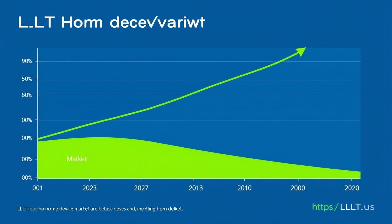 LLLT Home Device market growth chart showing upward trend