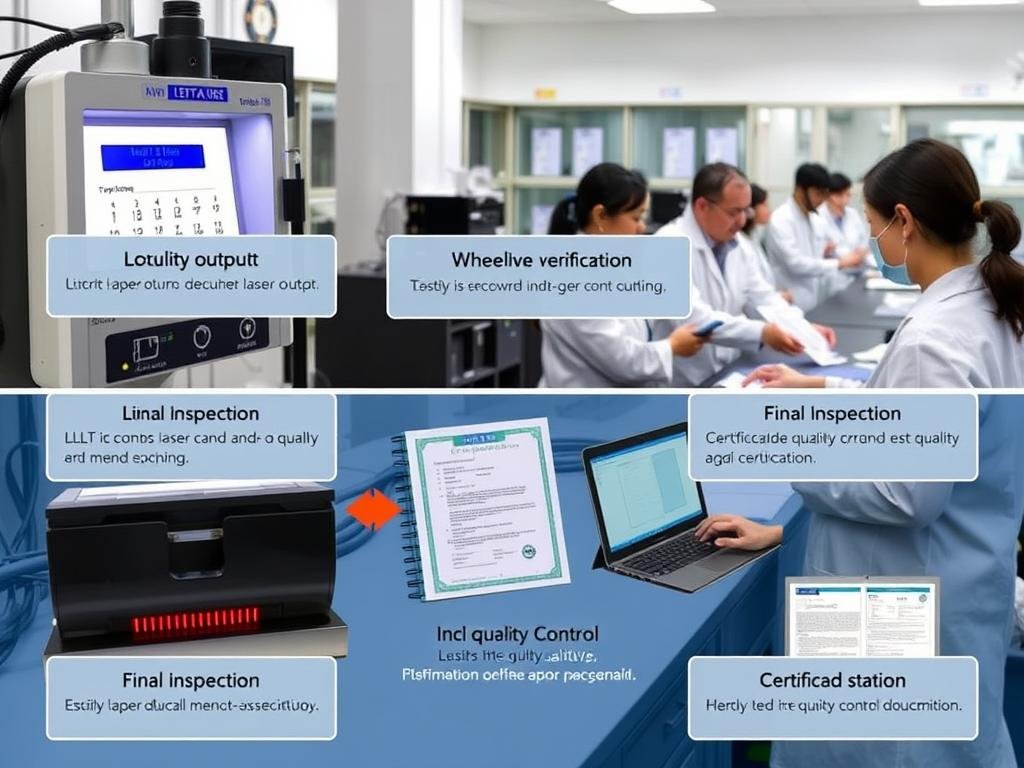 LLLT comb quality control testing and certification process LLLT comb quality control testing and certification process