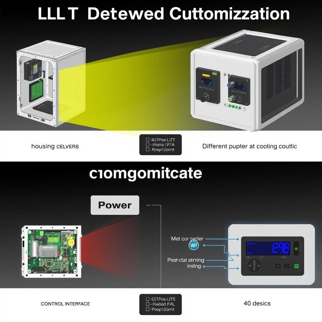 LLLT device hardware customization options LLLT device hardware customization options
