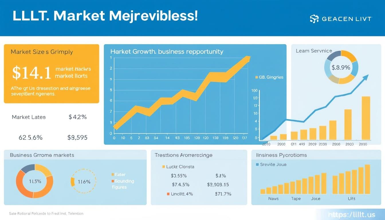 LLLT market growth chart and business opportunity visualization