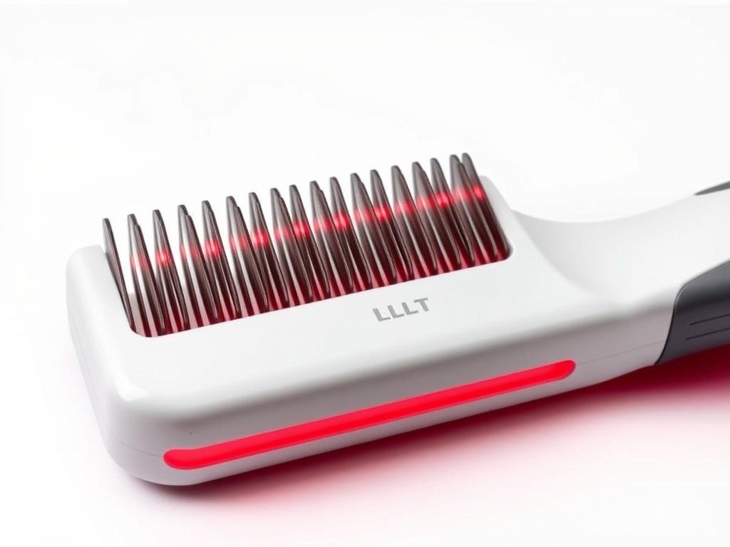 LLLT red light therapy comb for scalp treatment