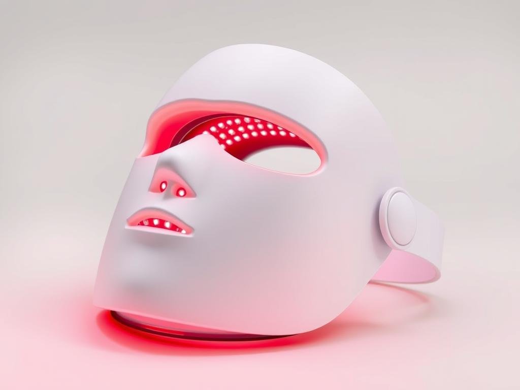 LLLT red light therapy facial mask