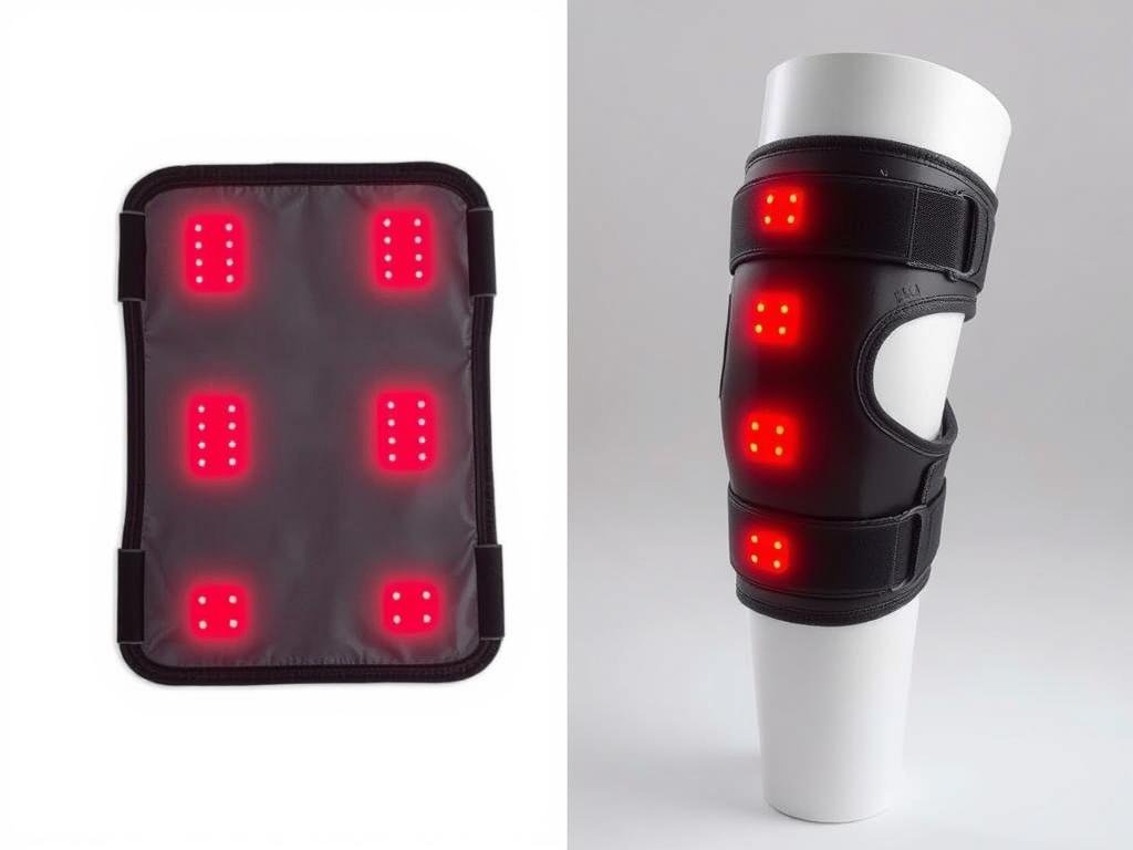 LLLT therapy wrap for knee and joint treatment