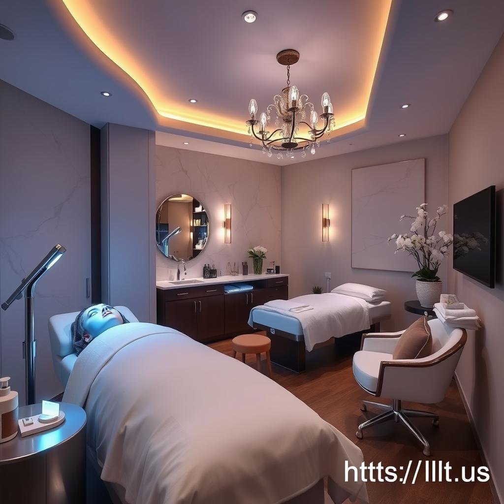 Luxury med spa offering LLLT Cap treatments