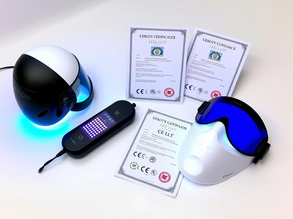 MAIKONG LED LLLT devices with certification documentation and quality control processes