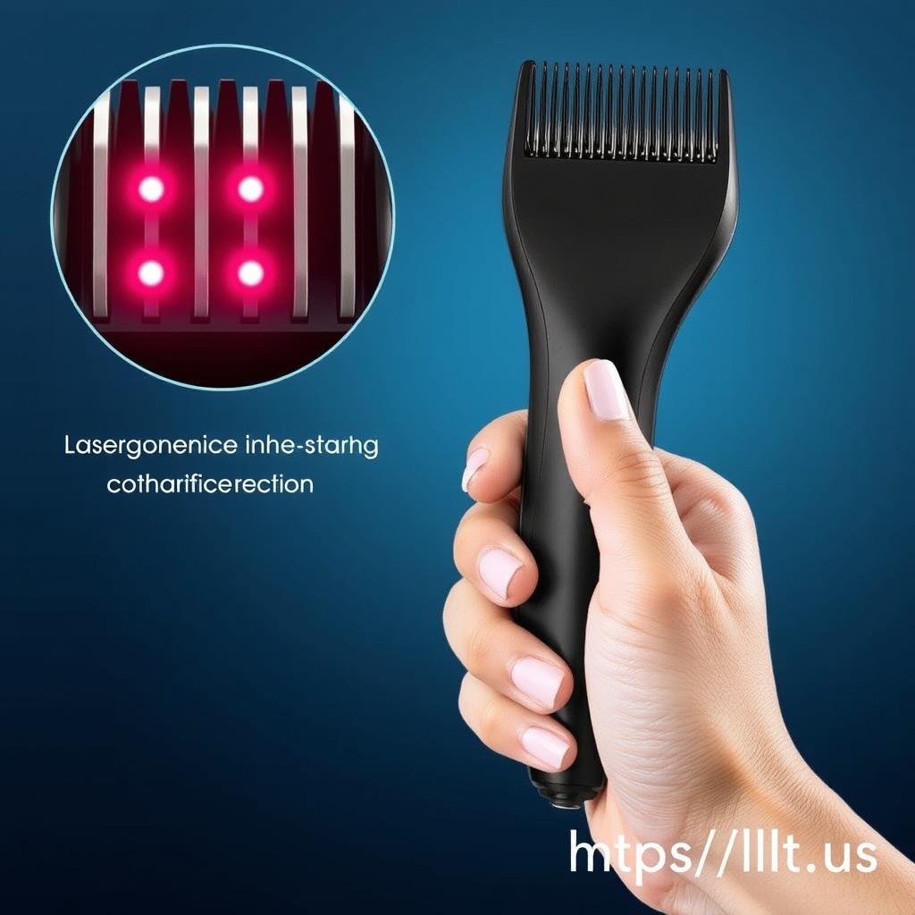 MAIKONG LLLT Comb handheld device