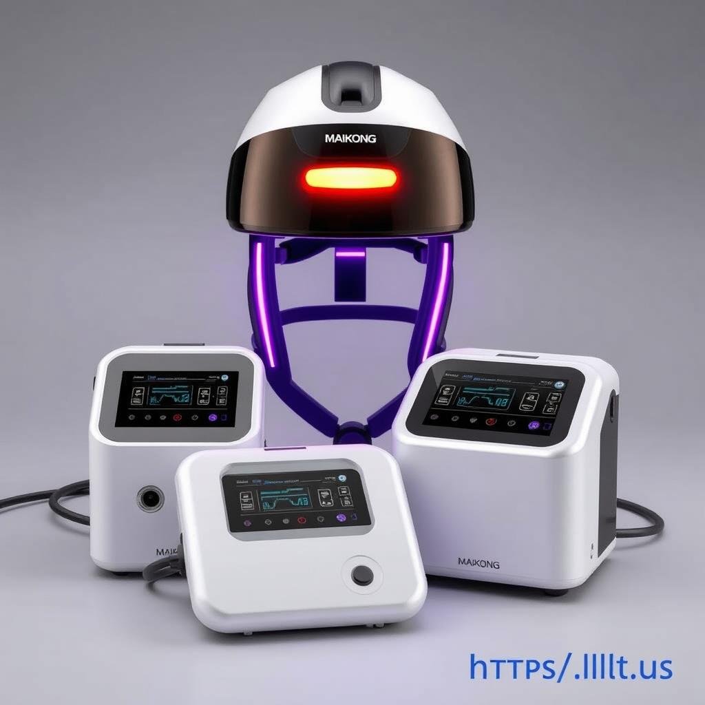 MAIKONG LLLT Helmet and targeted therapy devices