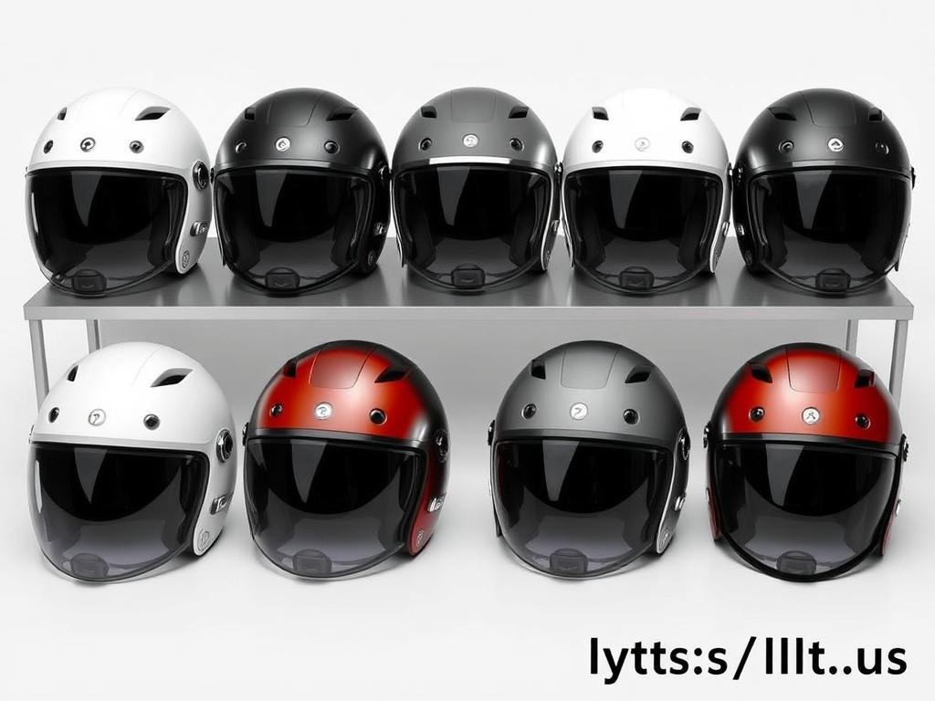 MAIKONG LLLT Helmet product lineup showing different models