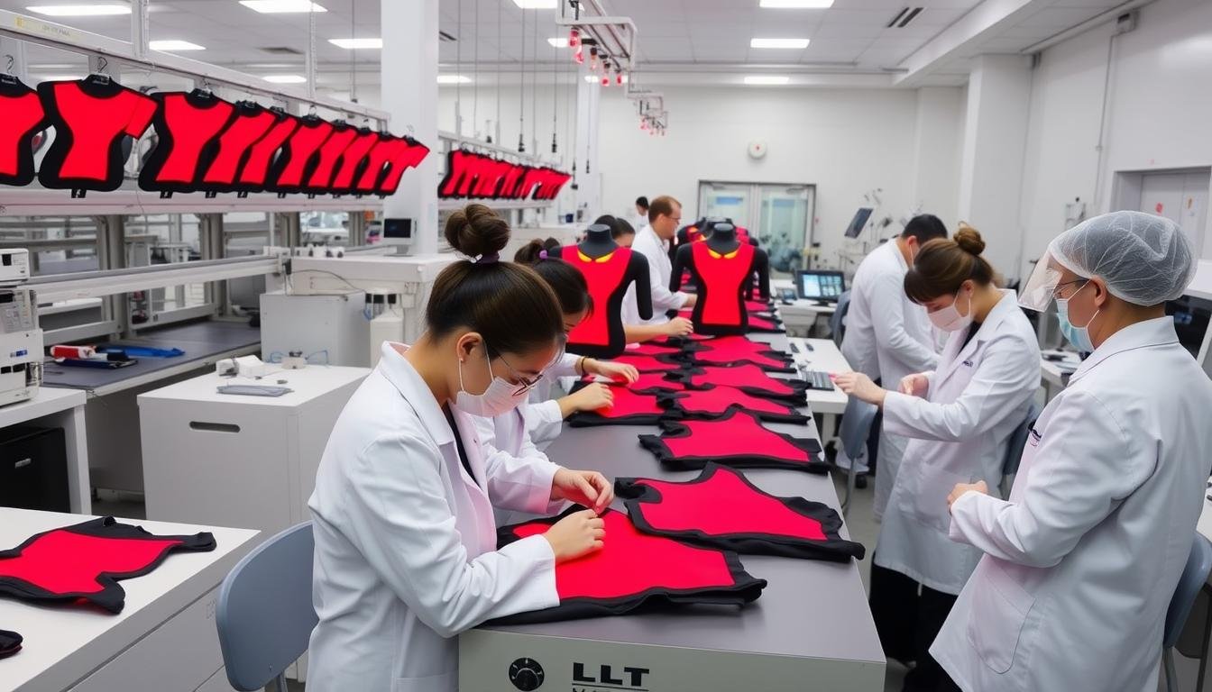 MAIKONG LLLT clothing manufacturing facility in Shenzhen, China