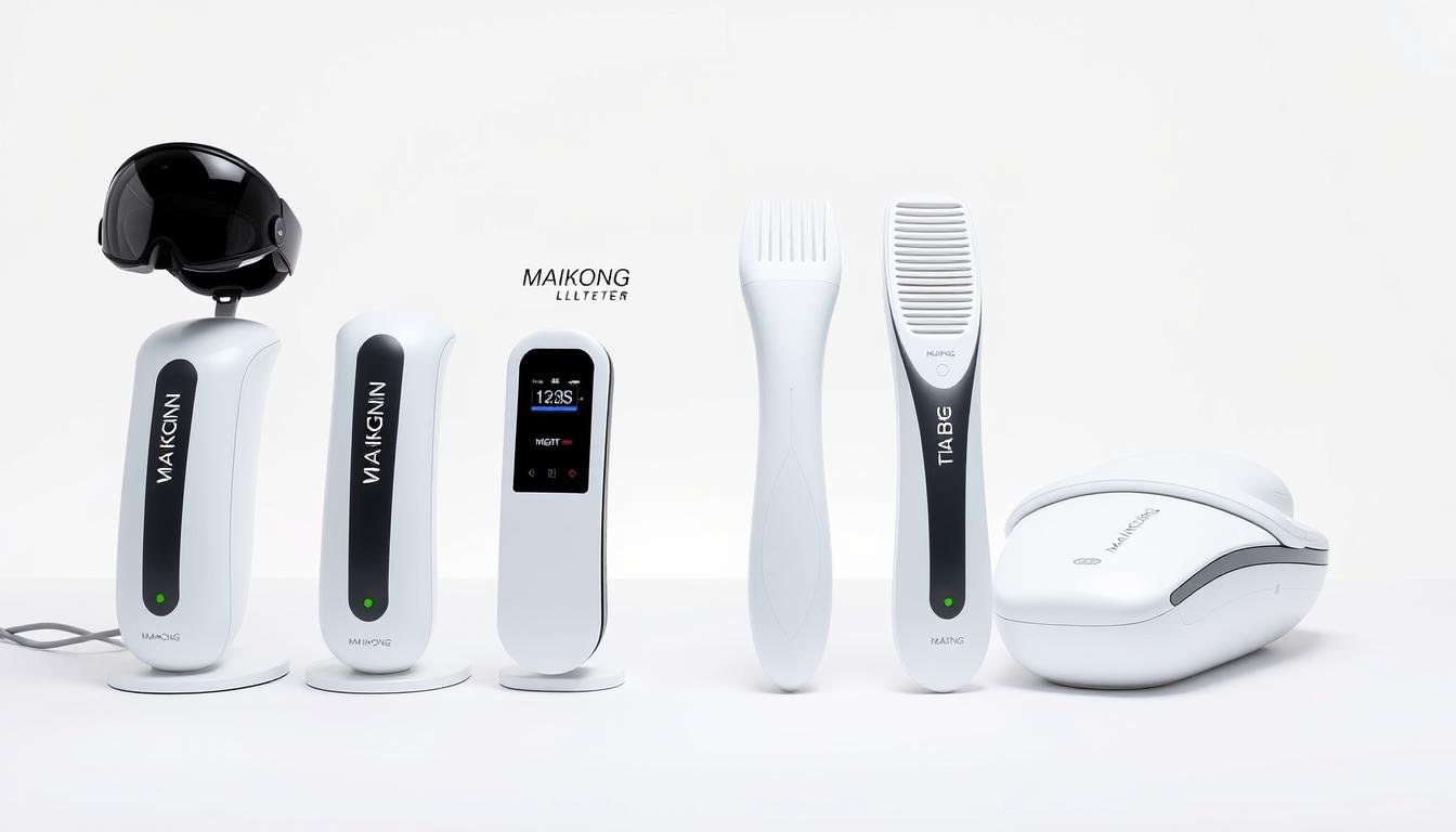 MAIKONG LLLT device lineup showing different models