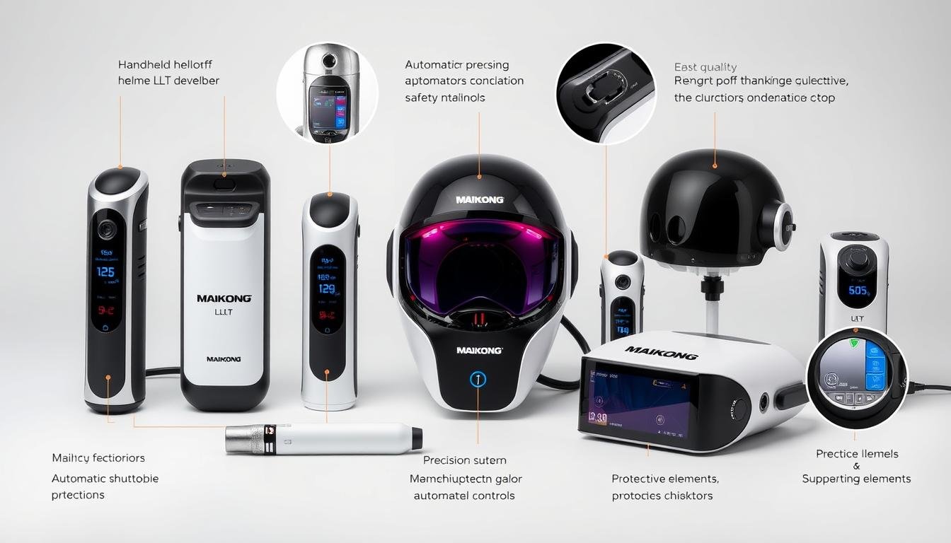 MAIKONG LLLT devices showing advanced safety features and technology MAIKONG LLLT devices showing advanced safety features and technology