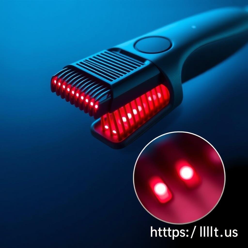 MAIKONG LLLT laser comb for hair treatment