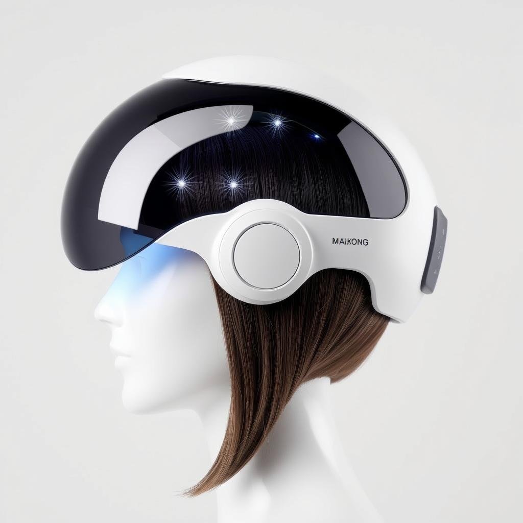 MAIKONG LLLT laser helmet for scalp and hair treatment