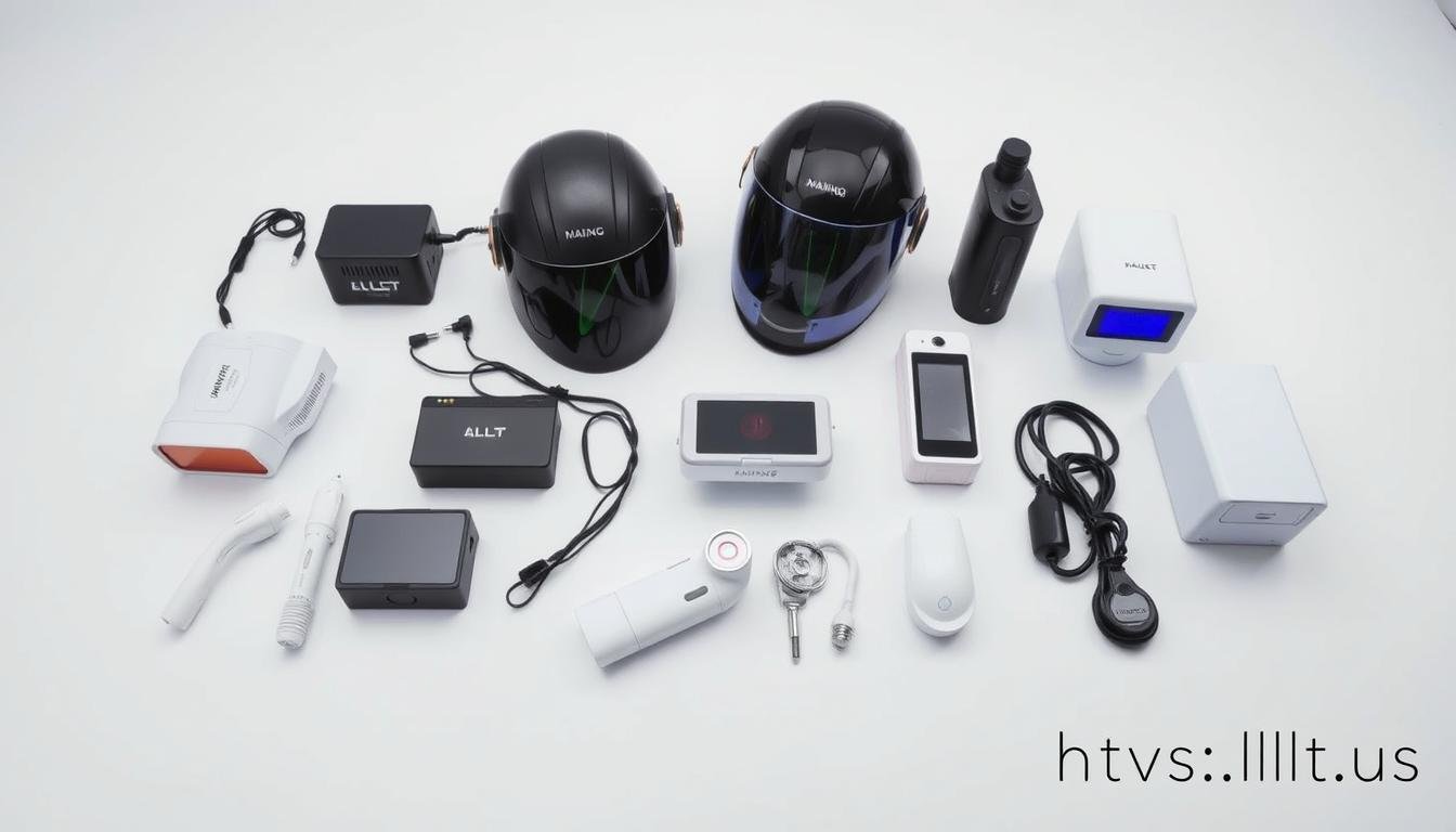 MAIKONG LLLT product lineup featuring eye laser devices