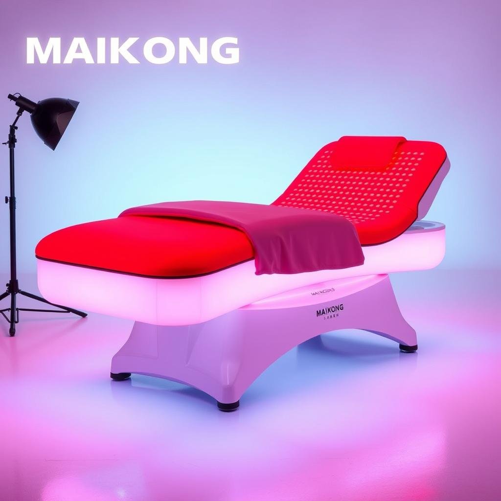 MAIKONG Red Light Therapy Bed for full-body treatment