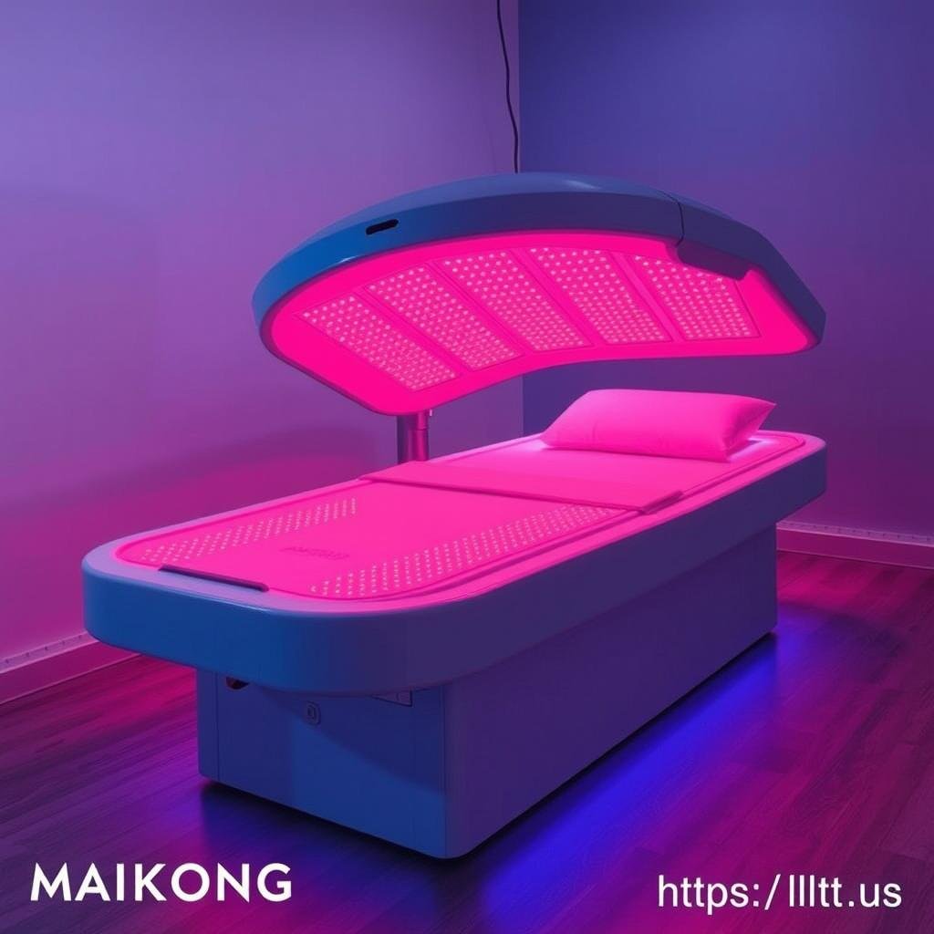 MAIKONG Red Light Therapy Bed for full-body treatment