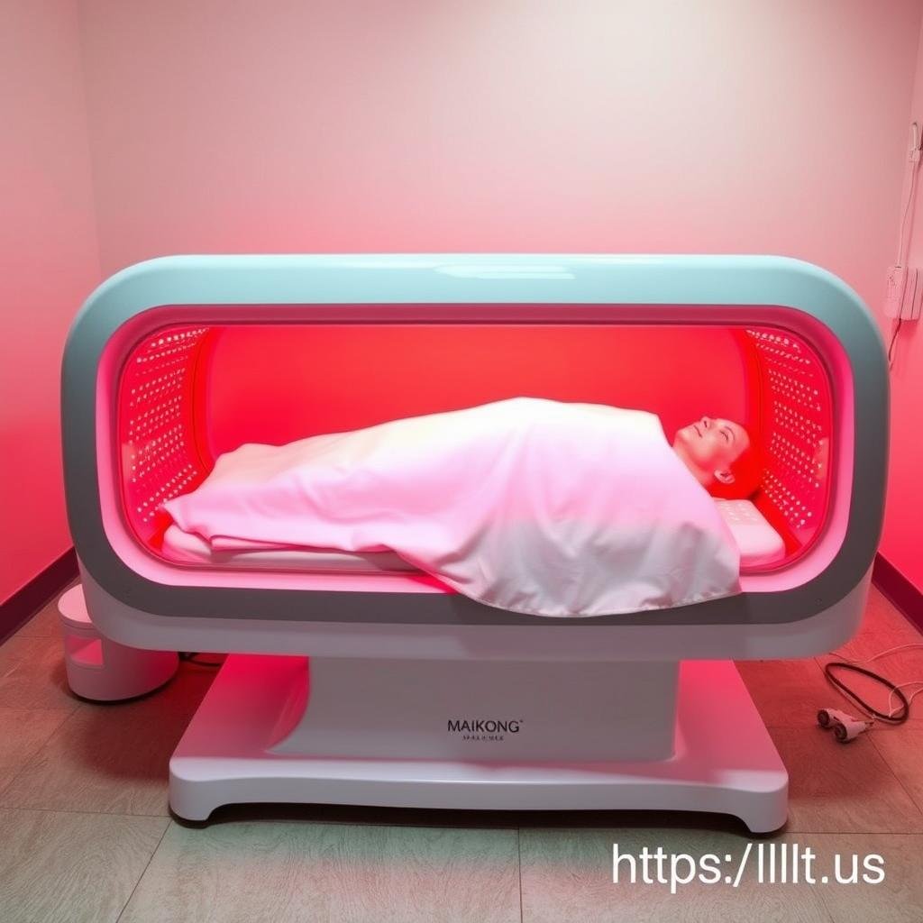MAIKONG Red Light Therapy Bed full-body system