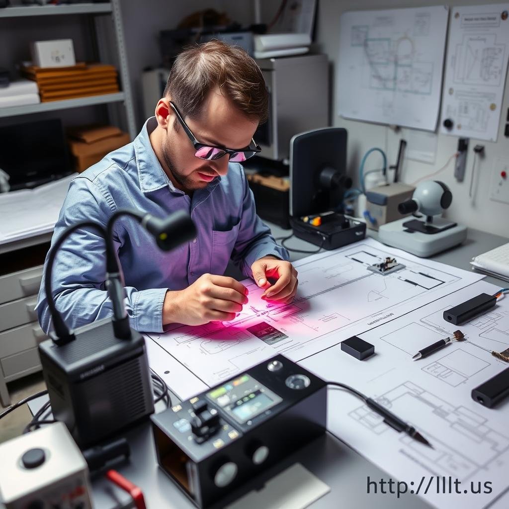 MAIKONG custom LLLT device being designed for specific applications