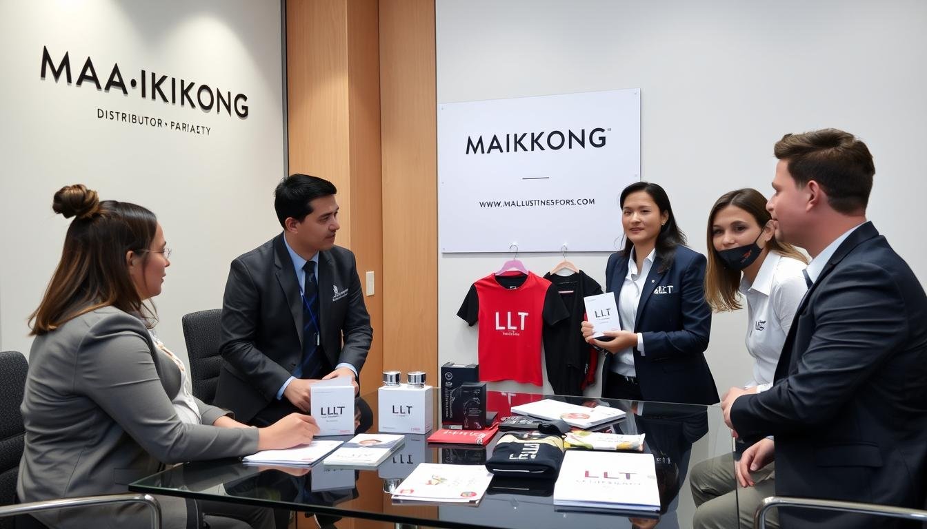 MAIKONG distributor meeting with business clients