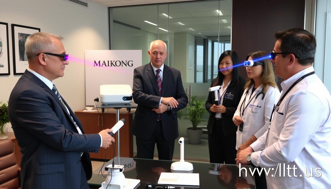 MAIKONG distributor meeting with healthcare professionals