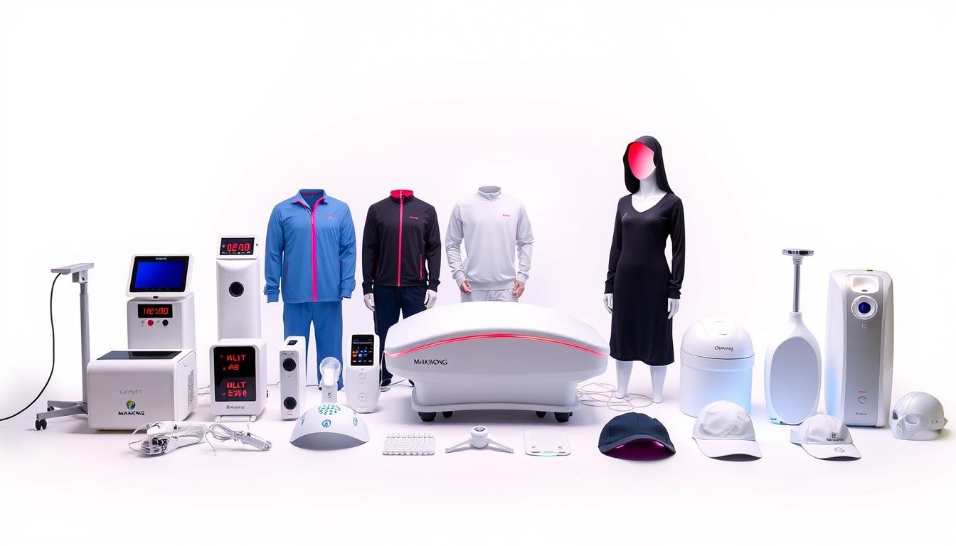 MAIKONG product lineup of various LLLT devices