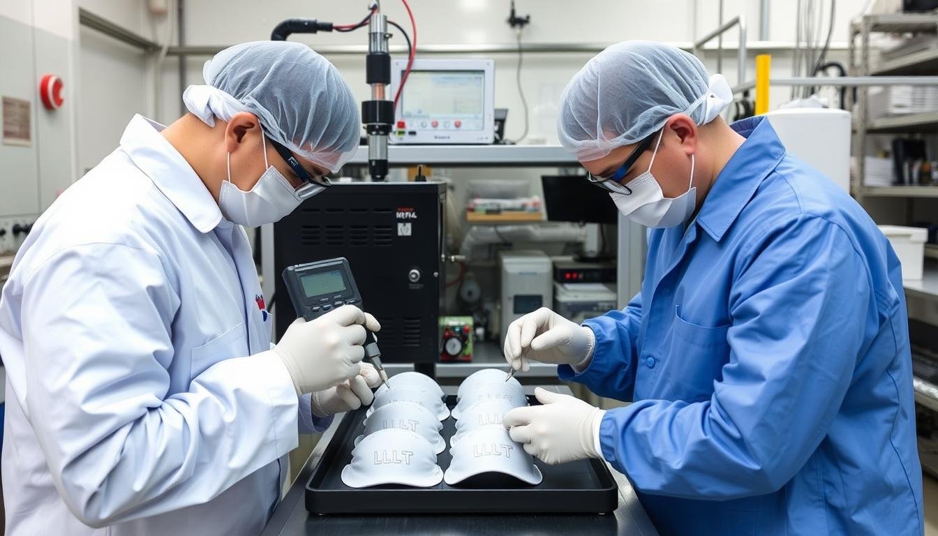 MAIKONG quality control process for LLLT caps MAIKONG quality control process for LLLT caps