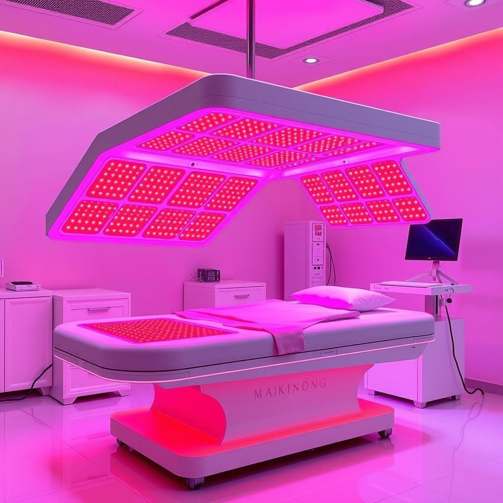 MAIKONG red light therapy bed for full-body treatment