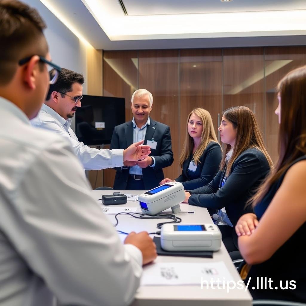 MAIKONG training session for LLLT Device distributors