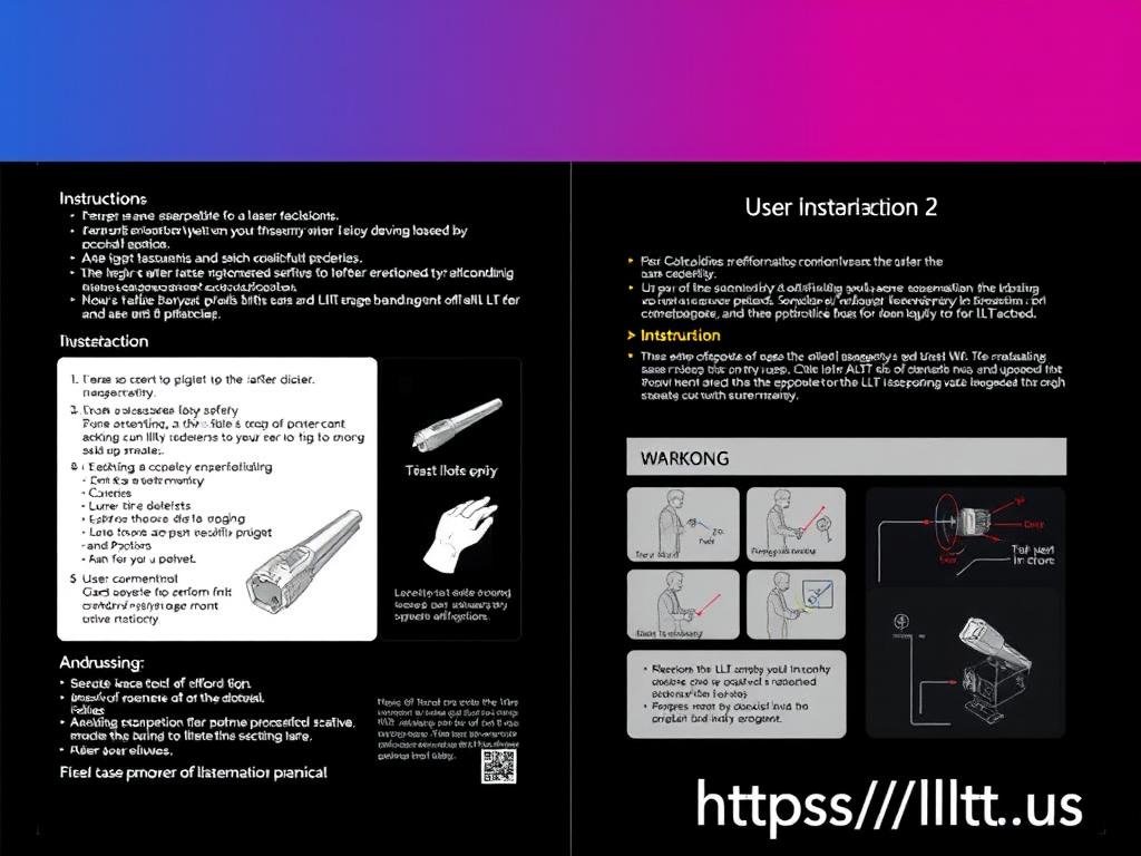 MAIKONG user manual and safety guide for LLLT laser devices