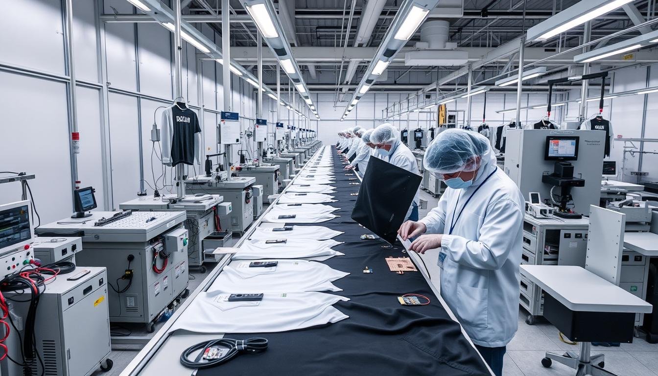 MAIKONG's advanced LLLT clothing manufacturing production line