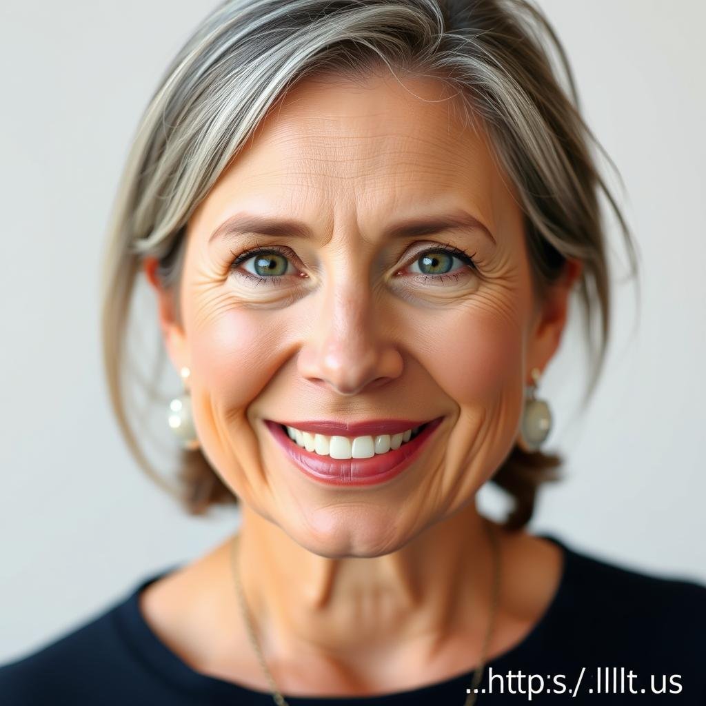 Portrait of a woman who used LLLT for skin rejuvenation Portrait of a woman who used LLLT for skin rejuvenation