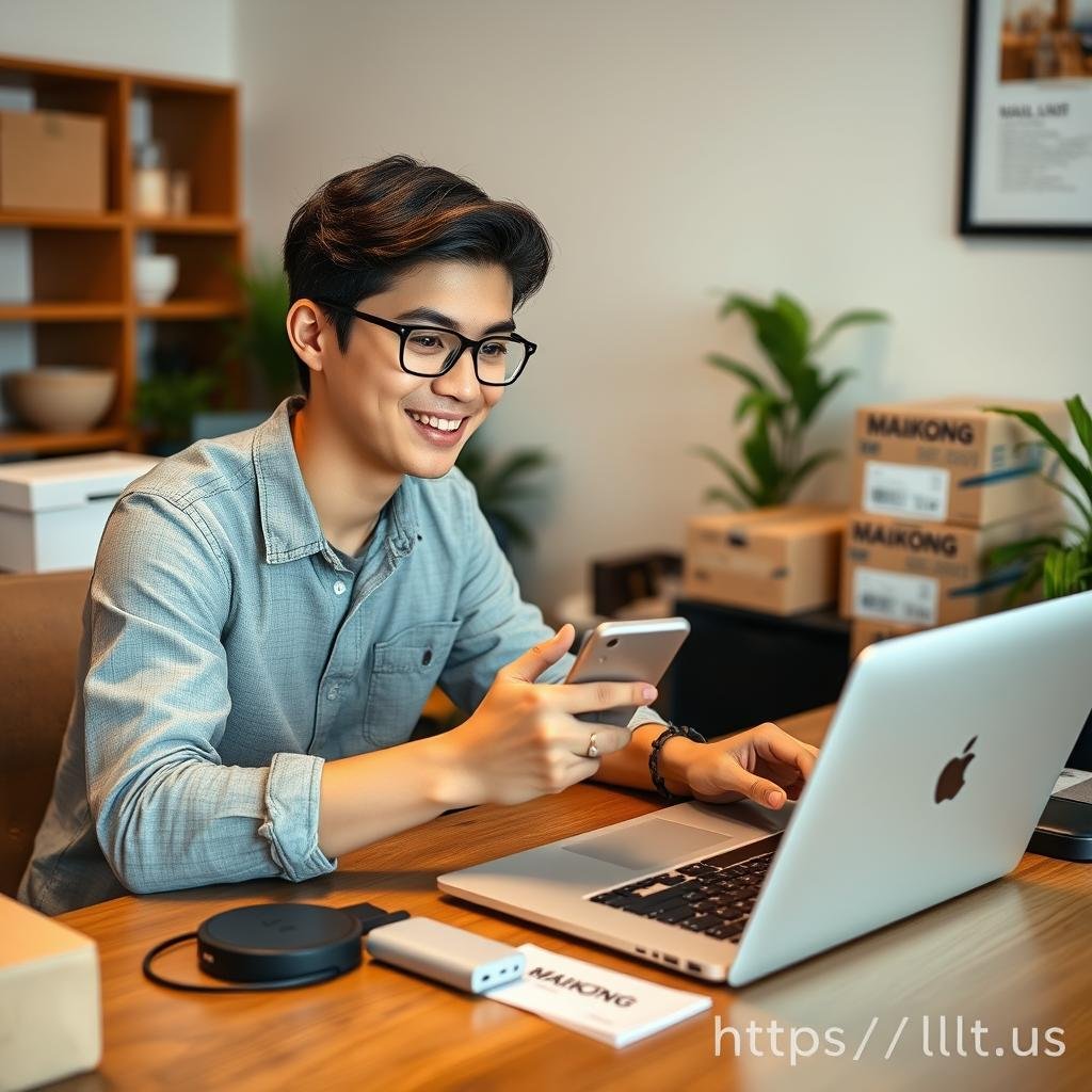 Portrait of online MAIKONG distributor