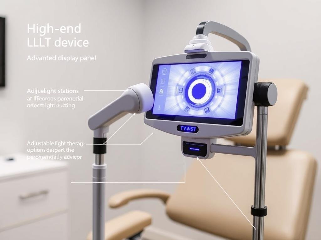 Professional LLLT Eye Device in clinical setting