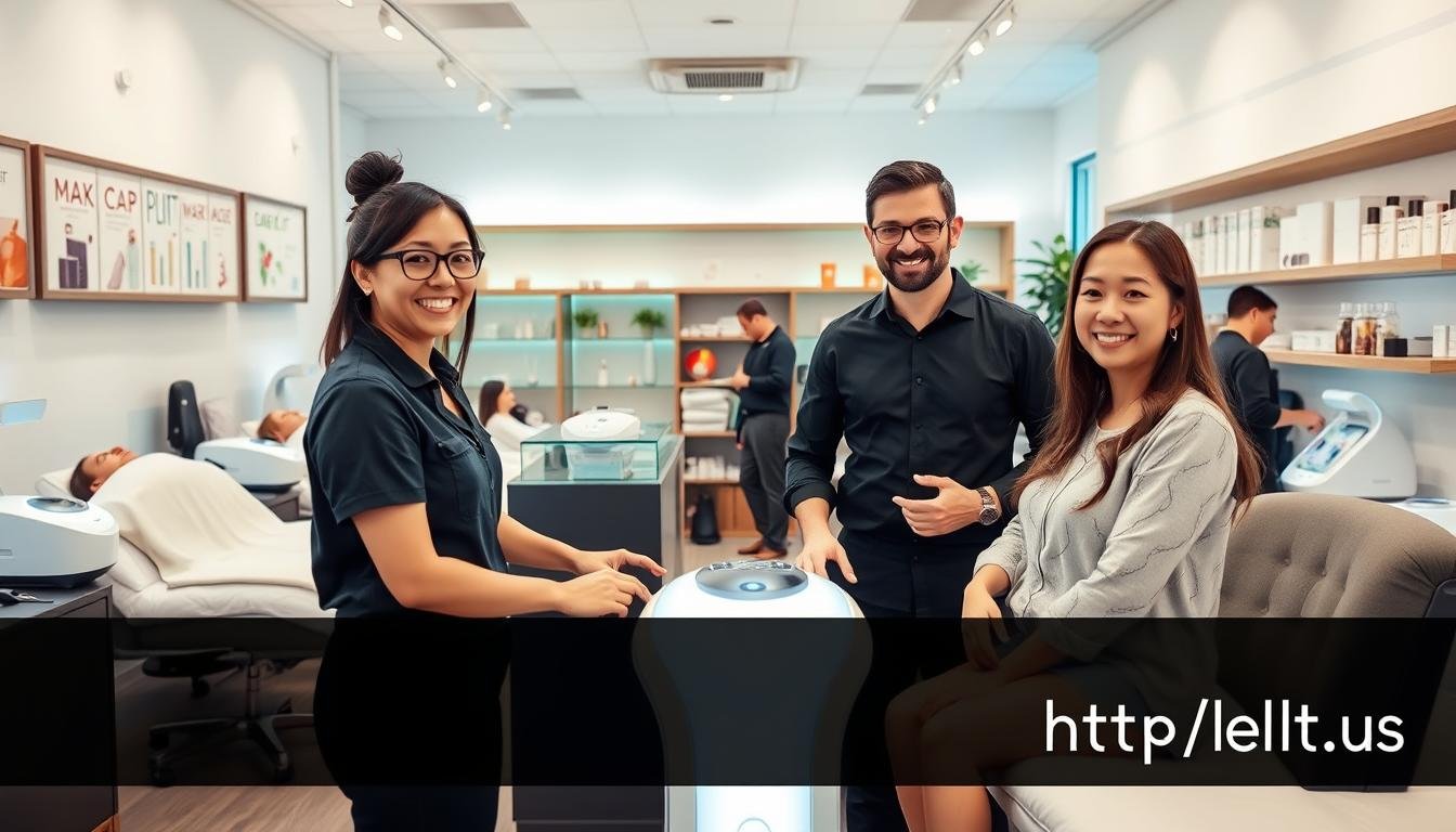 Successful wellness business using MAIKONG LLLT devices Successful wellness business using MAIKONG LLLT devices