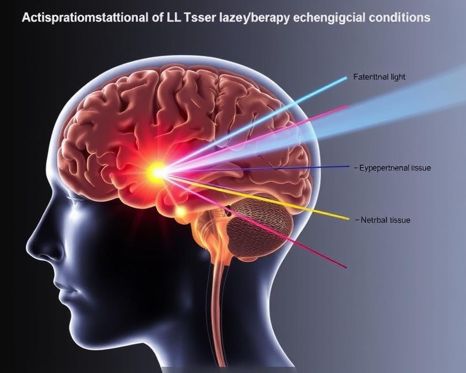 Transcranial LLLT Laser application for neurological conditions