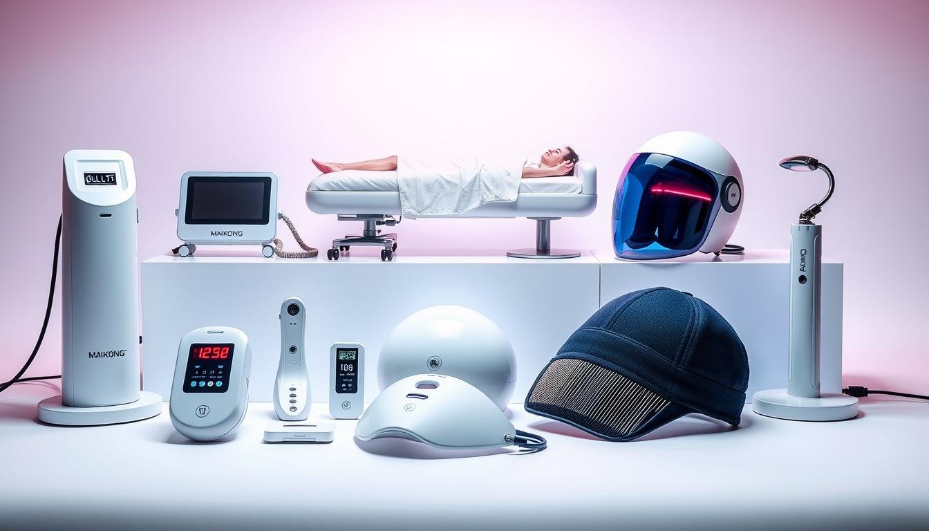 Various LLLT devices being used for different clinical applications