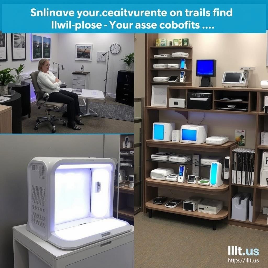 Wellness center offering both in-office LLLT treatments and home device sales