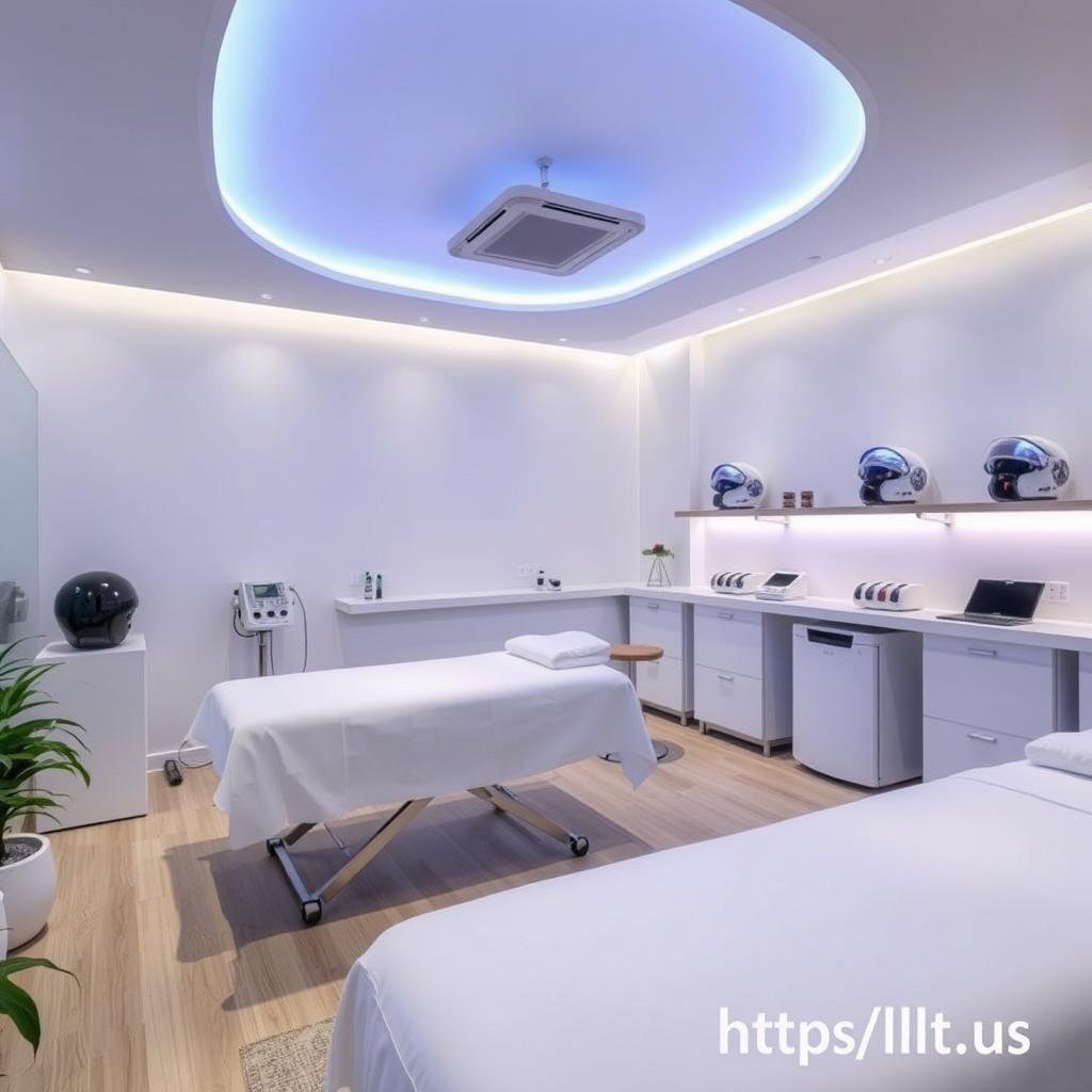 Wellness center with LLLT treatment area