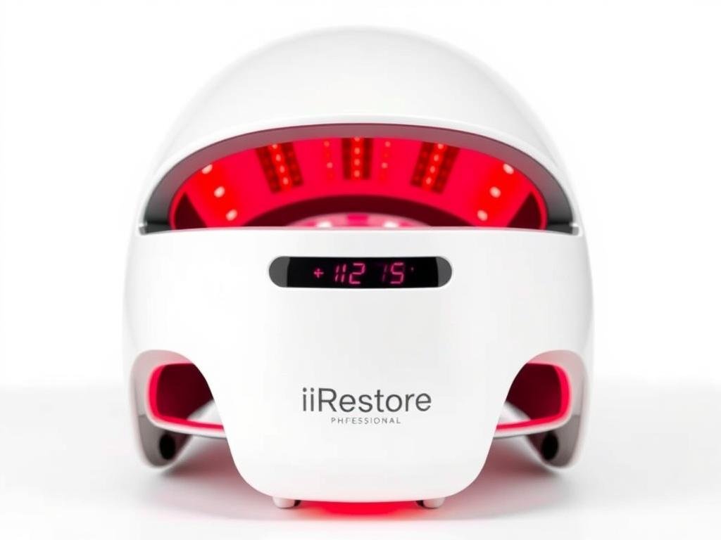 iRestore Professional Laser Hair Growth System helmet