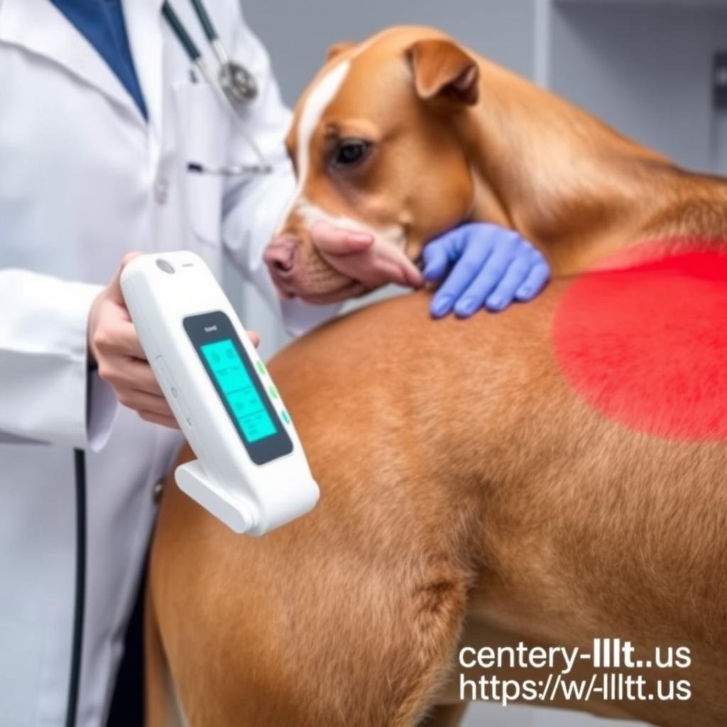 LLLT-808 being used in veterinary applications LLLT-808 being used in veterinary applications