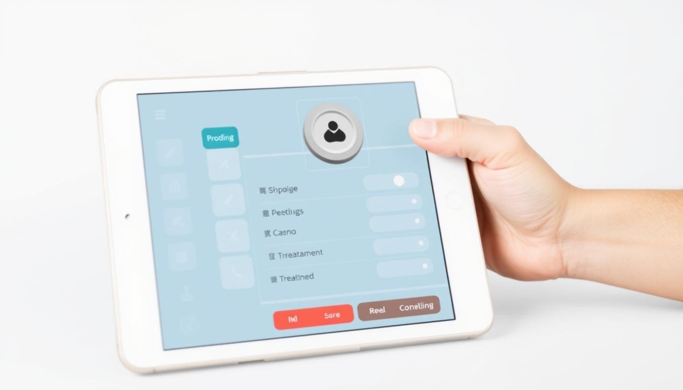 LLLT Chin Strap software interface customization