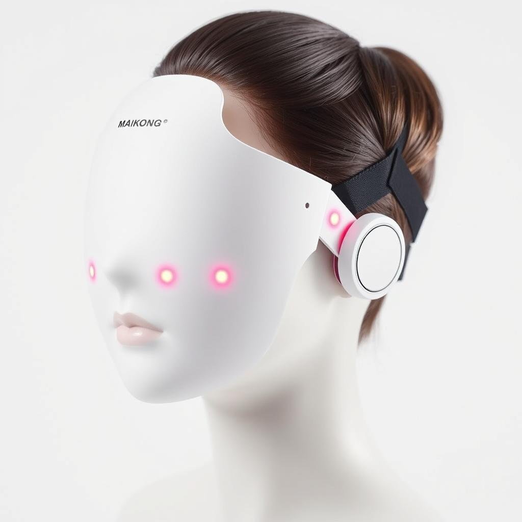 LLLT Hair Therapy mask device by MAIKONG