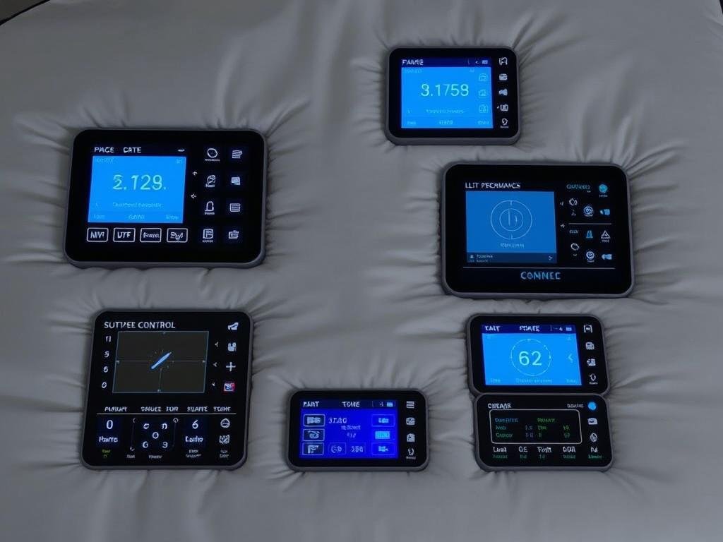 LLLT Sleep Bag control interface showing software customization options