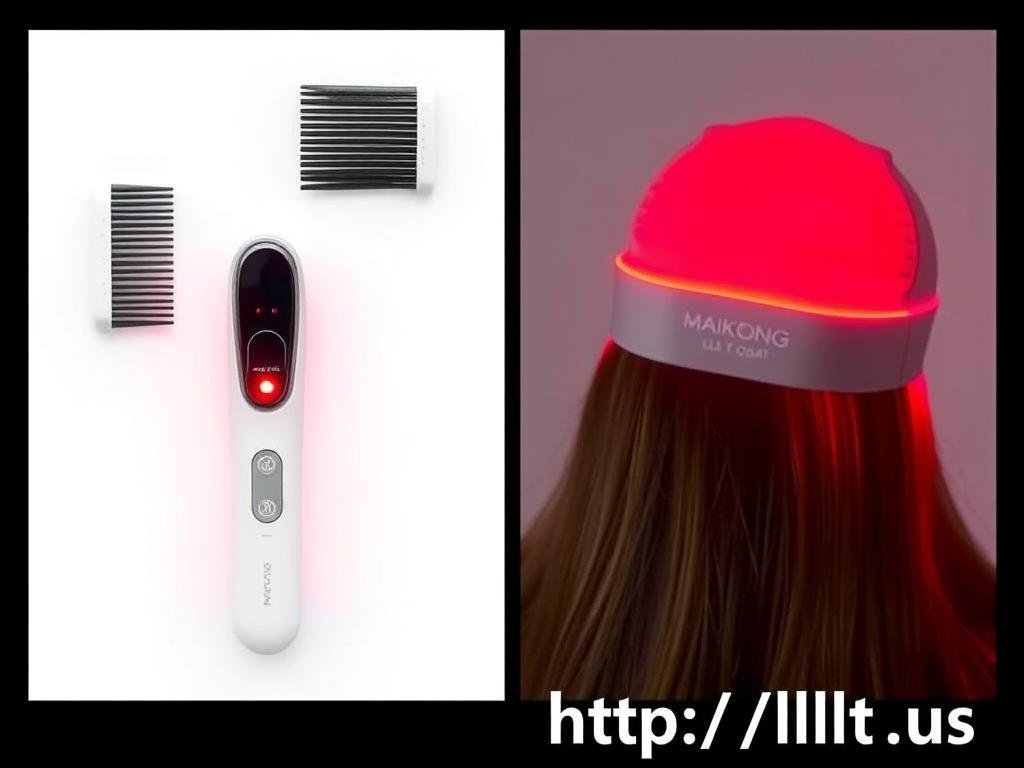 MAIKONG LLLT Comb and Cap for hair growth