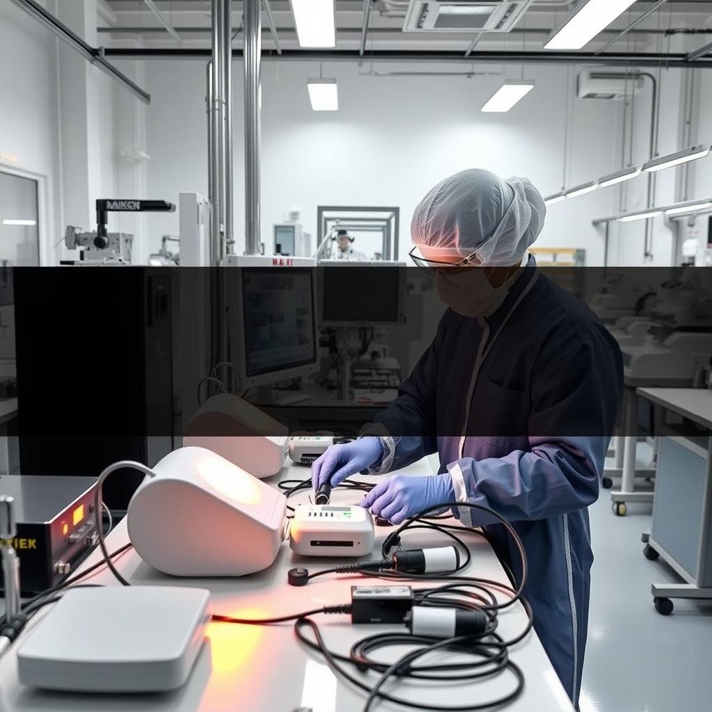 MAIKONG LLLT Hair Therapy device manufacturing facility