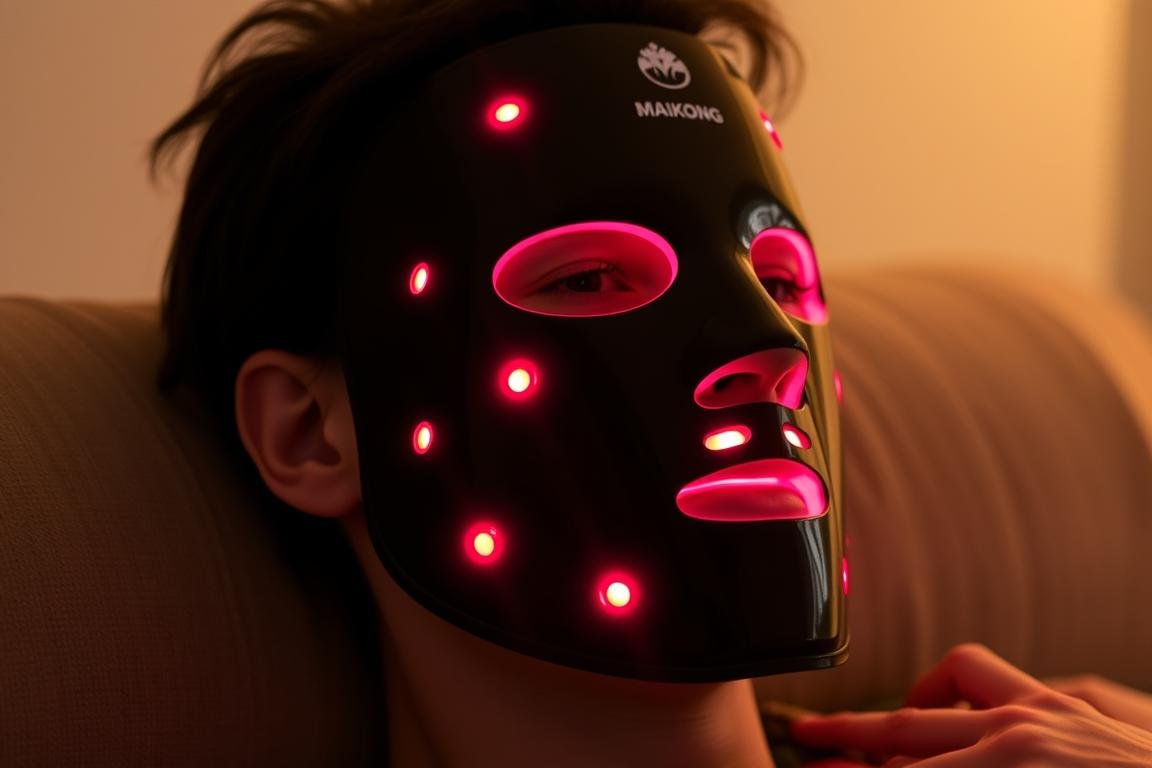 MAIKONG LLLT mask for facial pain and skin conditions